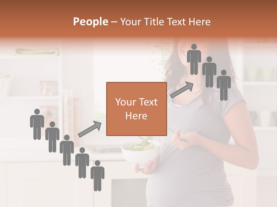 Mixed Raced Fork Ingredients PowerPoint Template