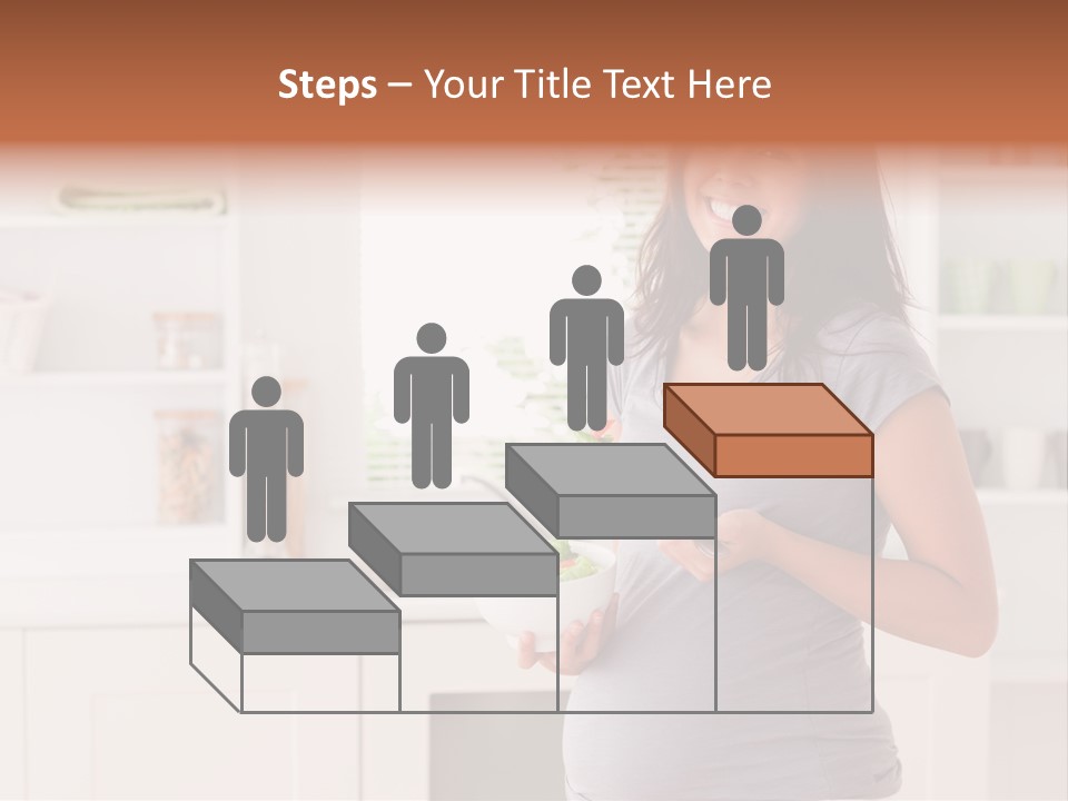 Mixed Raced Fork Ingredients PowerPoint Template