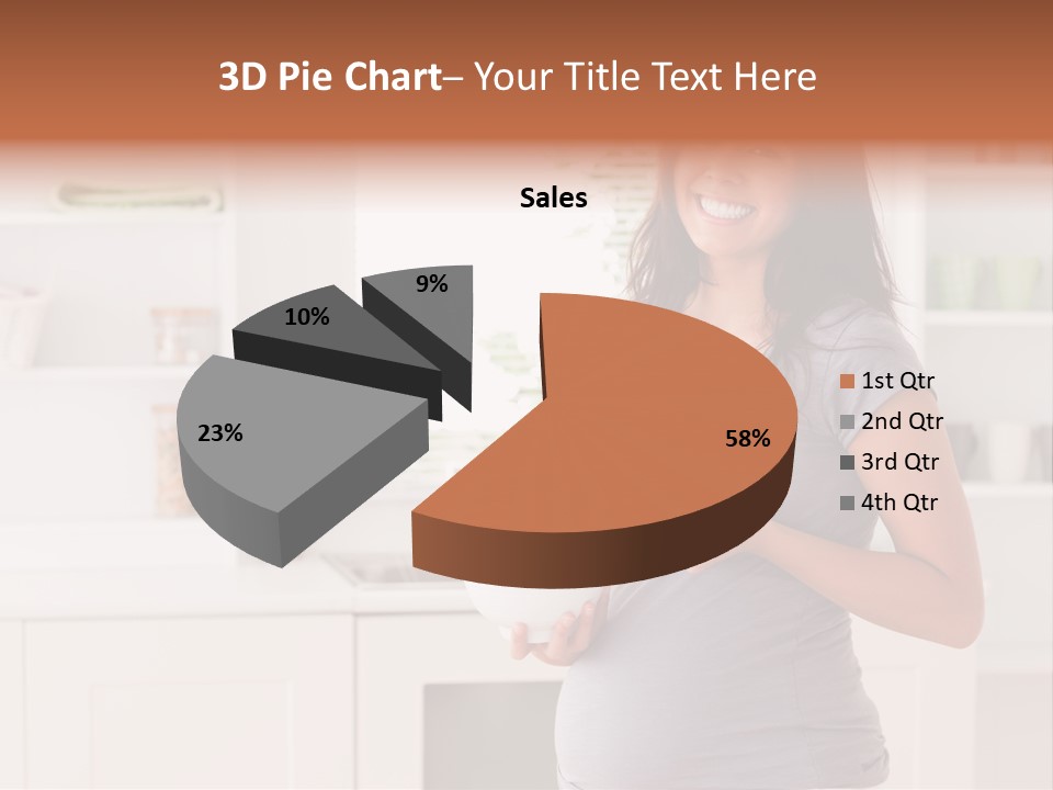 Mixed Raced Fork Ingredients PowerPoint Template