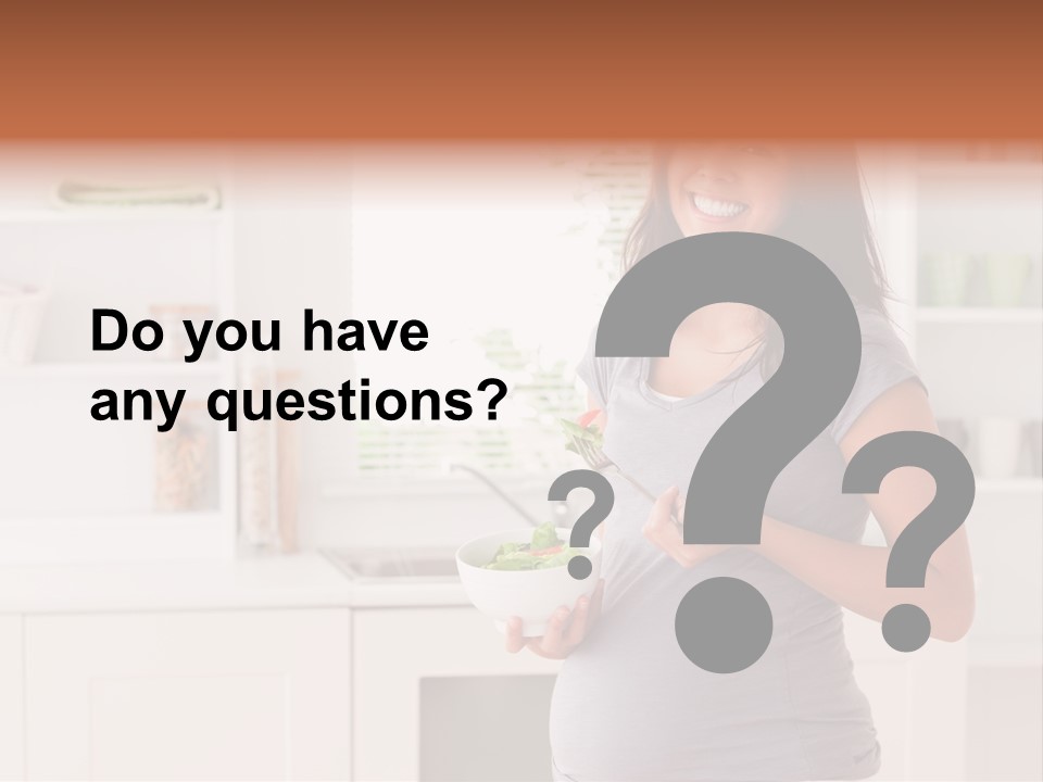 Mixed Raced Fork Ingredients PowerPoint Template