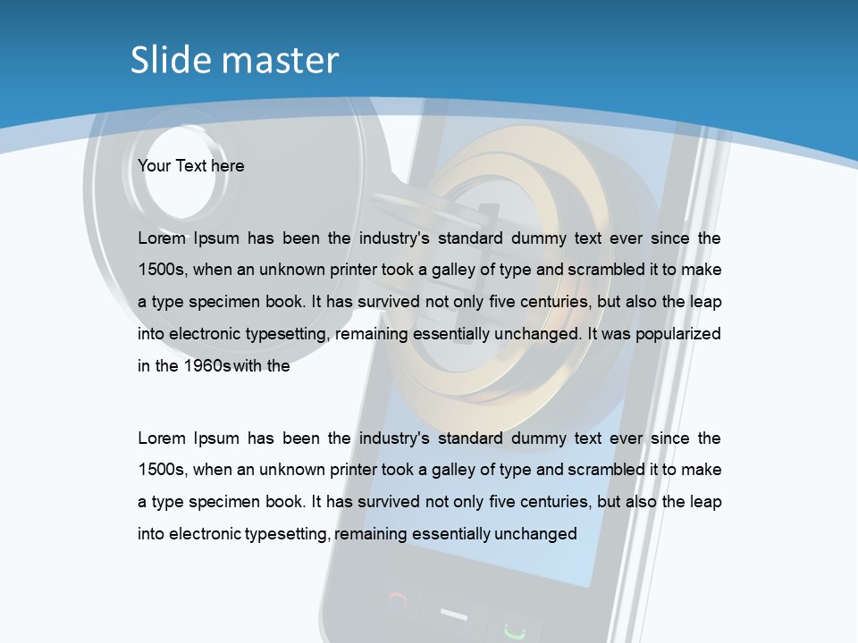 Hacker Lock Protection PowerPoint Template