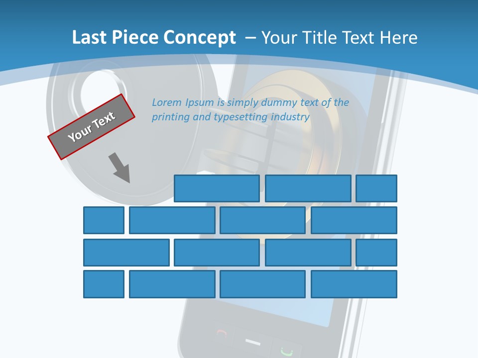 Hacker Lock Protection PowerPoint Template