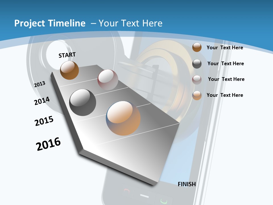 Hacker Lock Protection PowerPoint Template