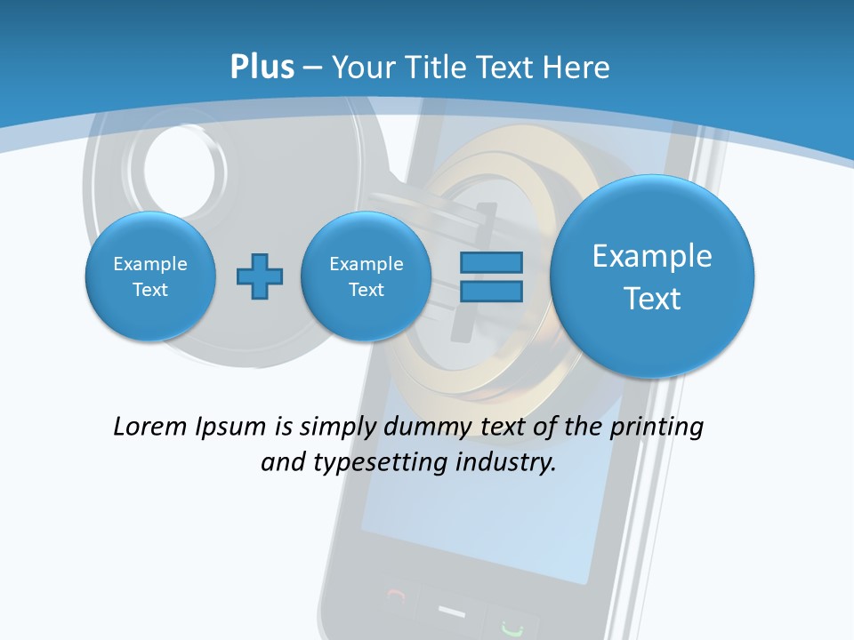 Hacker Lock Protection PowerPoint Template