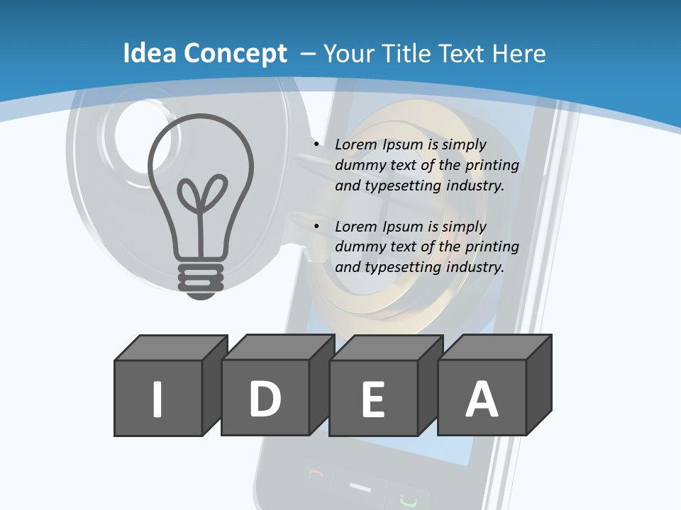 Hacker Lock Protection PowerPoint Template
