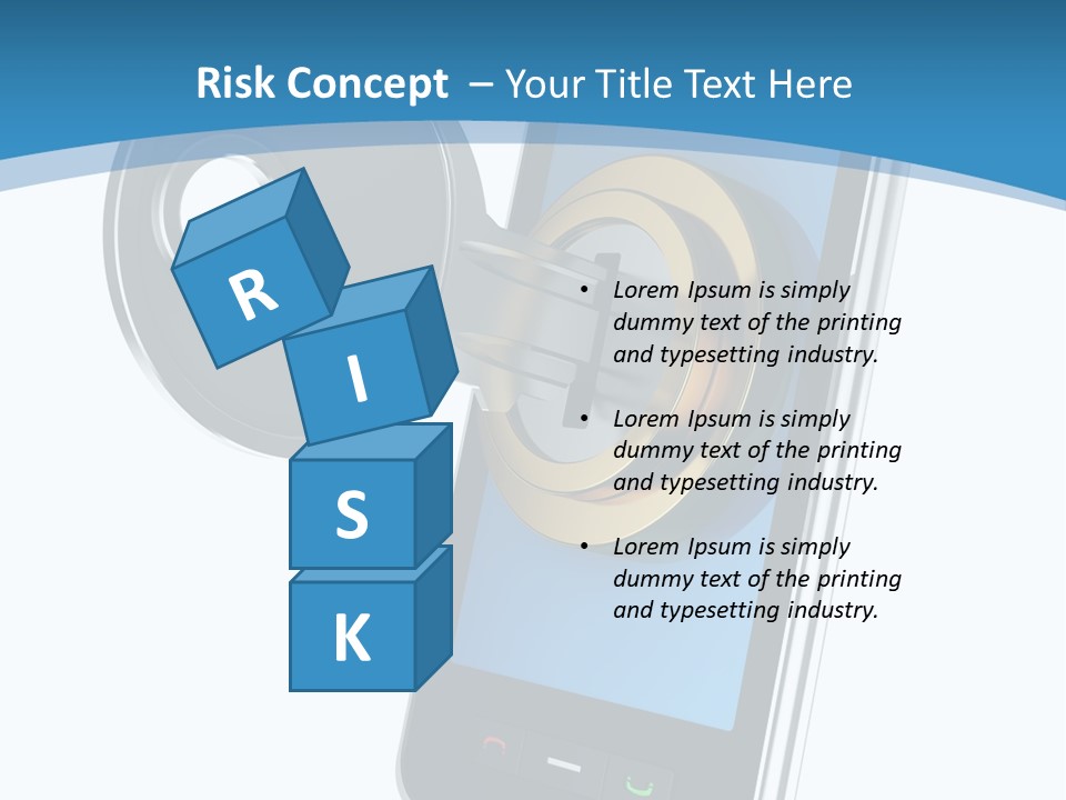 Hacker Lock Protection PowerPoint Template