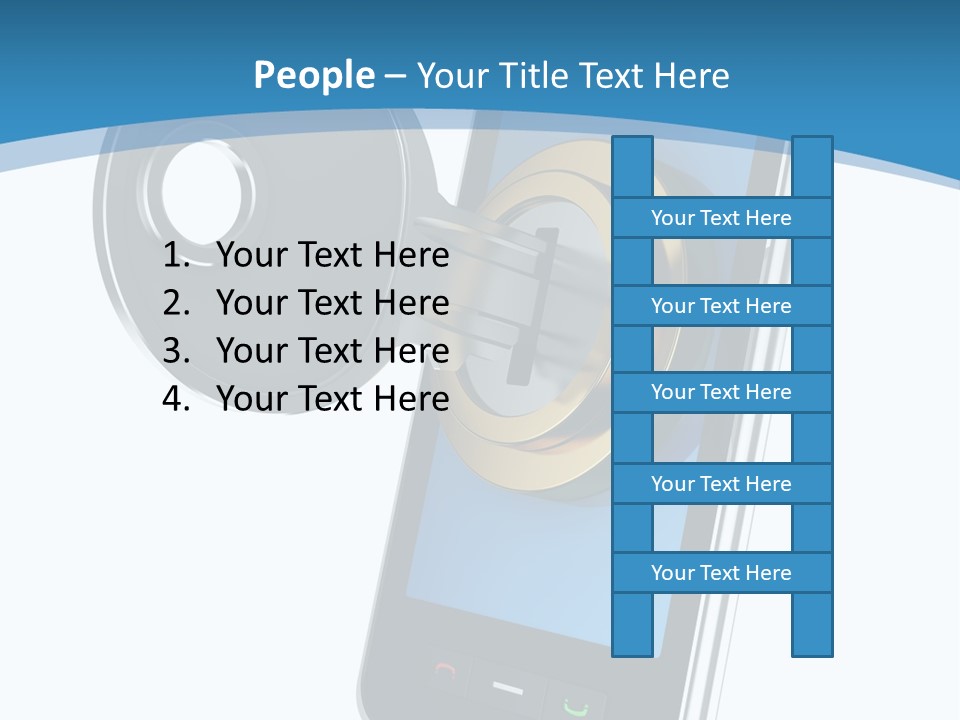 Hacker Lock Protection PowerPoint Template