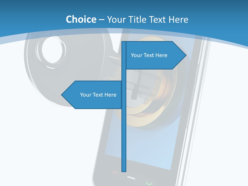 Hacker Lock Protection PowerPoint Template