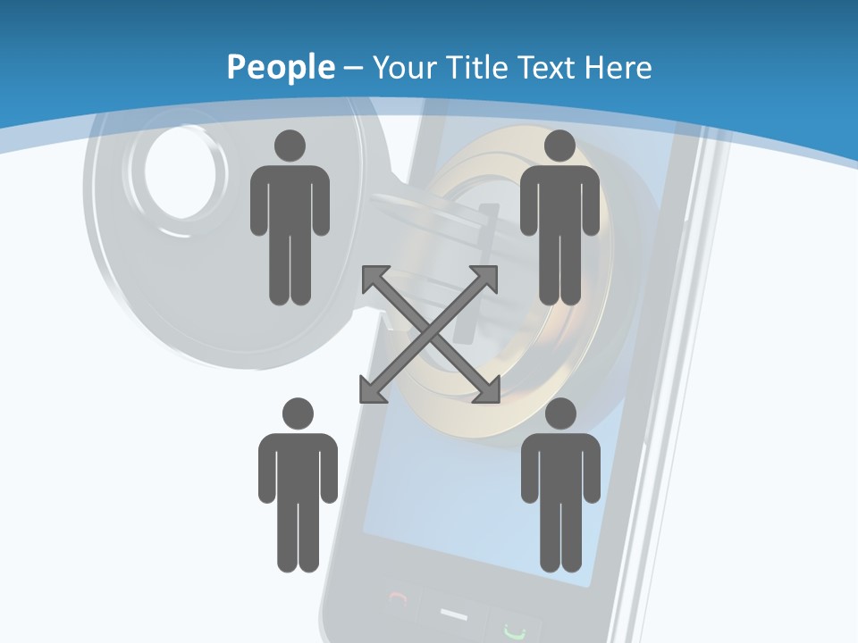 Hacker Lock Protection PowerPoint Template