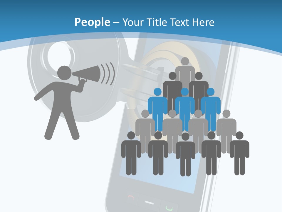 Hacker Lock Protection PowerPoint Template