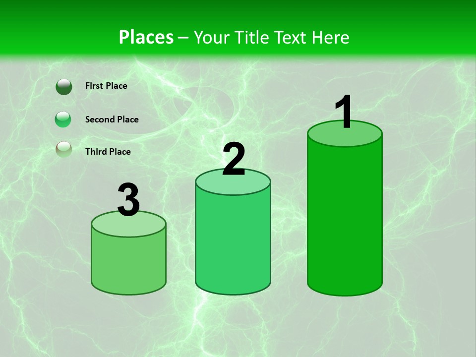 Energy Alien Charge PowerPoint Template