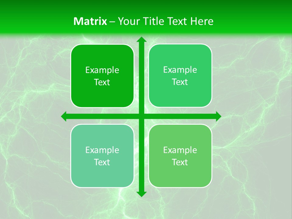 Energy Alien Charge PowerPoint Template