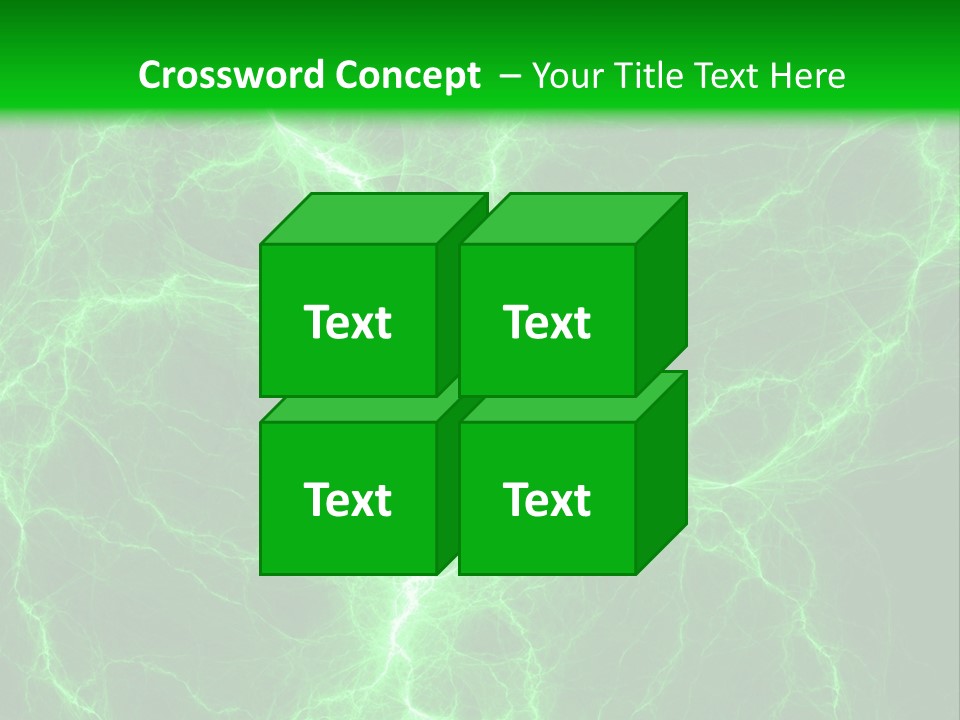 Energy Alien Charge PowerPoint Template
