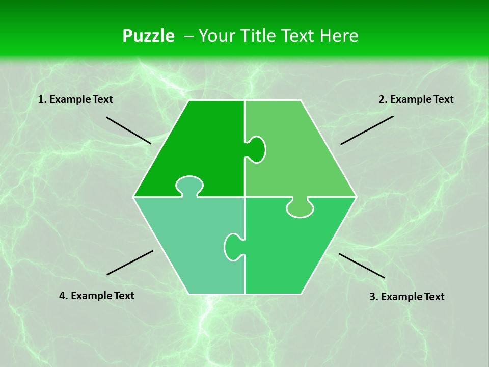 Energy Alien Charge PowerPoint Template