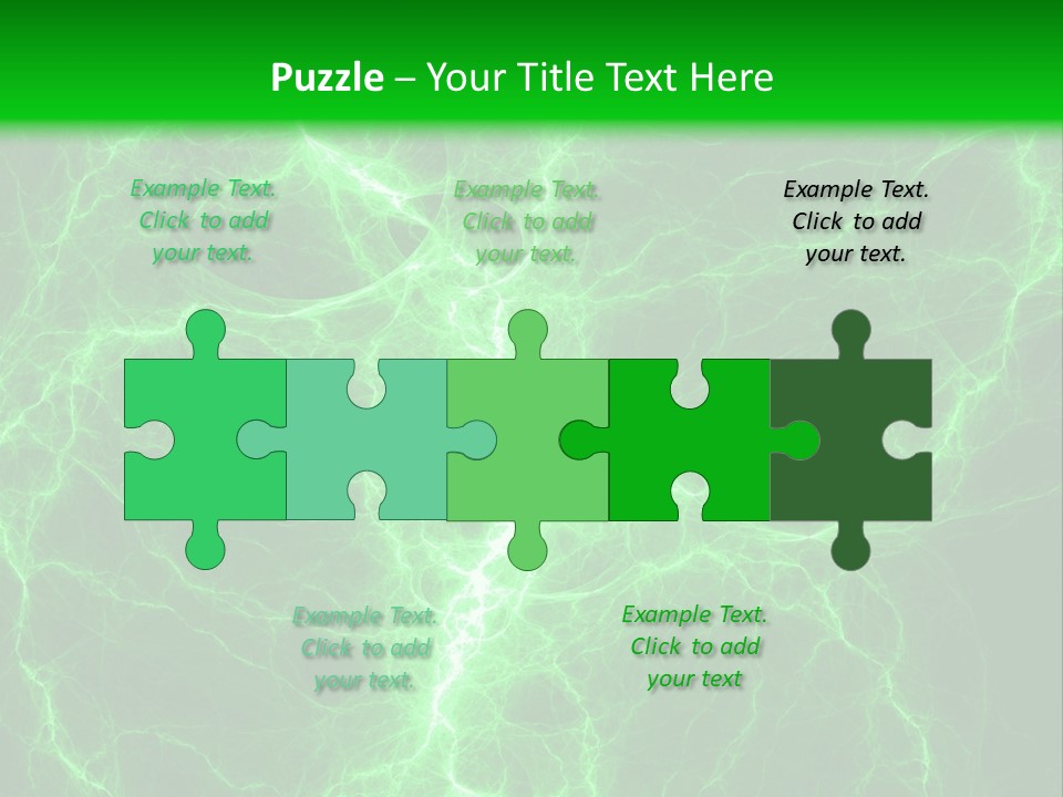 Energy Alien Charge PowerPoint Template