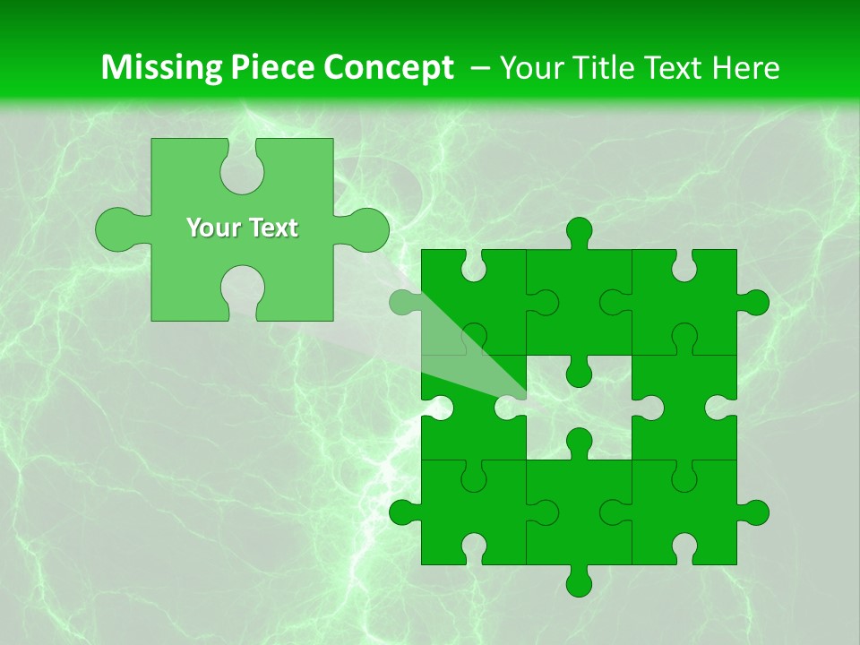 Energy Alien Charge PowerPoint Template