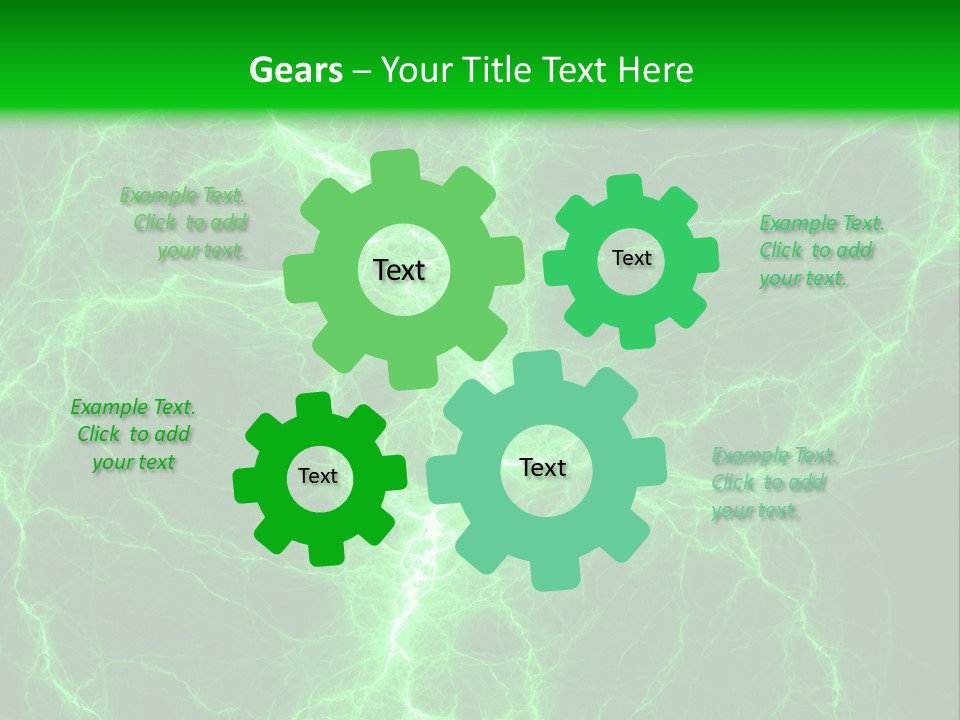 Energy Alien Charge PowerPoint Template
