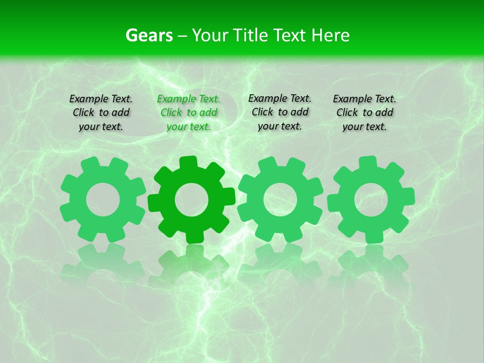 Energy Alien Charge PowerPoint Template