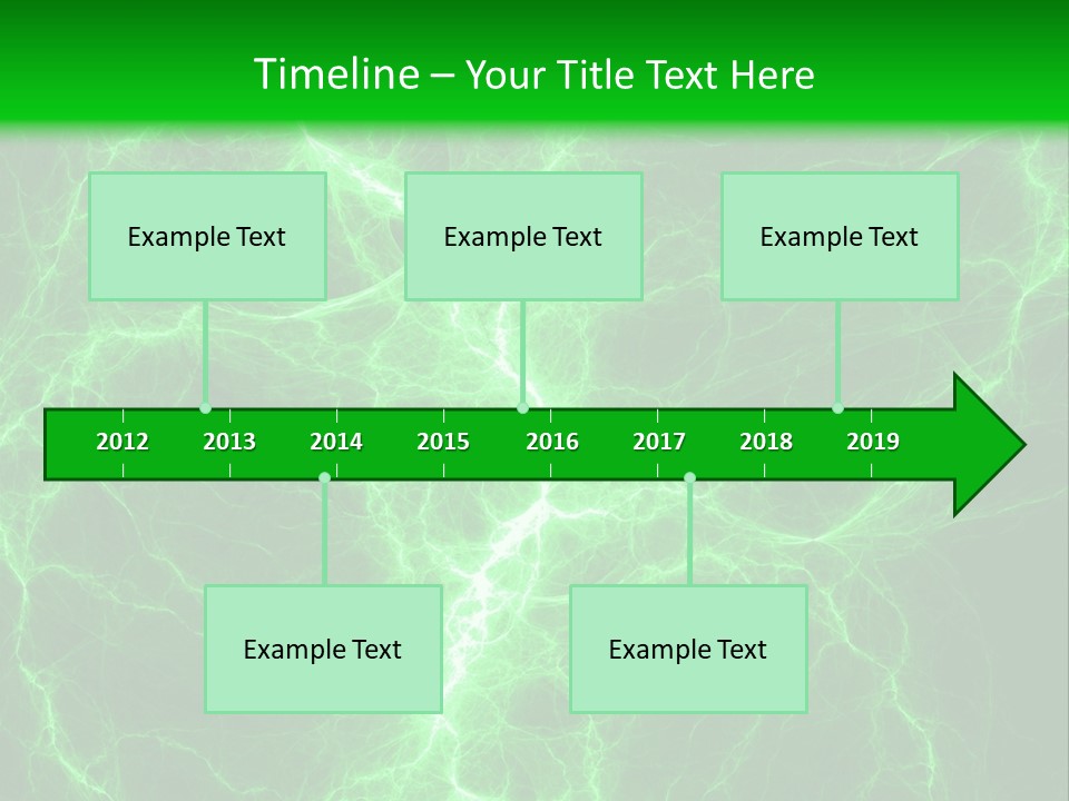 Energy Alien Charge PowerPoint Template