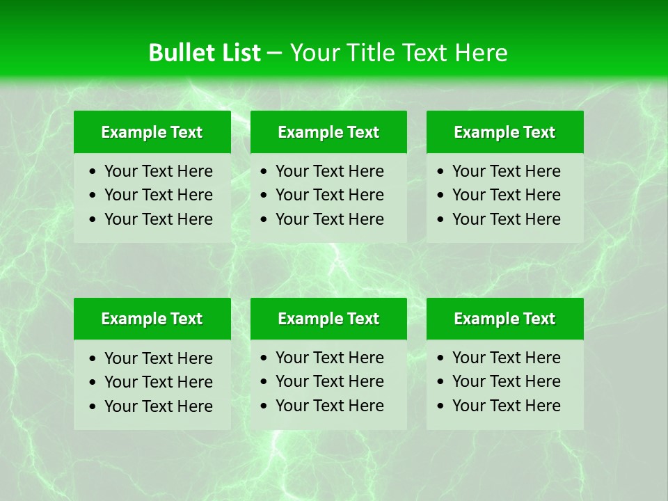 Energy Alien Charge PowerPoint Template