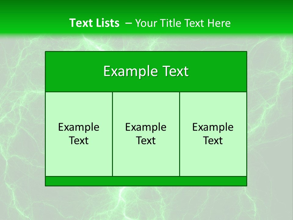 Energy Alien Charge PowerPoint Template