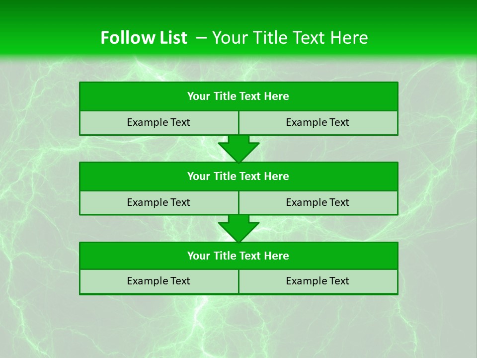 Energy Alien Charge PowerPoint Template