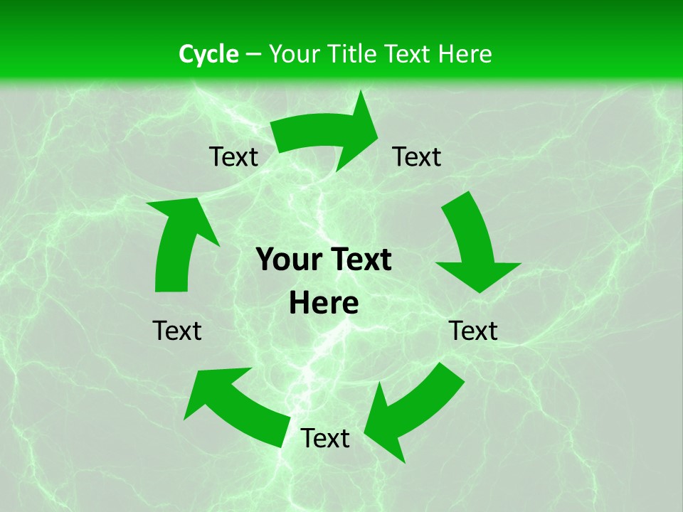 Energy Alien Charge PowerPoint Template