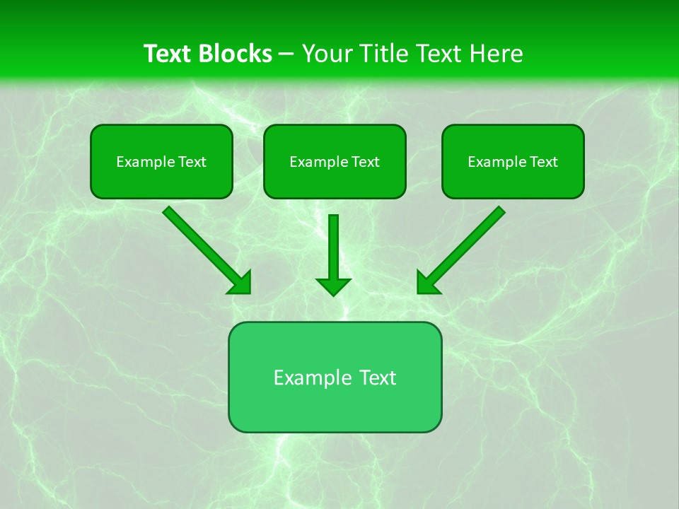 Energy Alien Charge PowerPoint Template