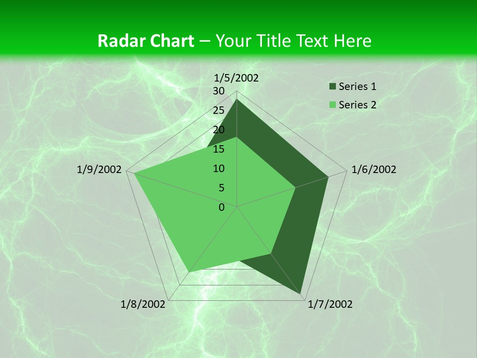Energy Alien Charge PowerPoint Template