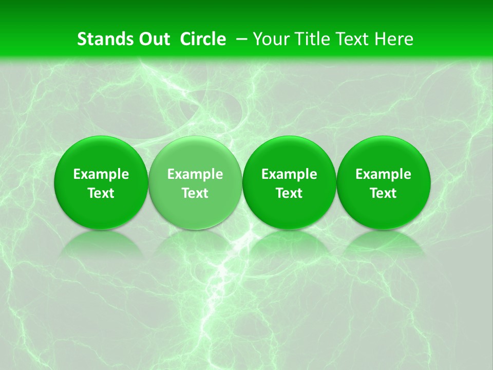 Energy Alien Charge PowerPoint Template