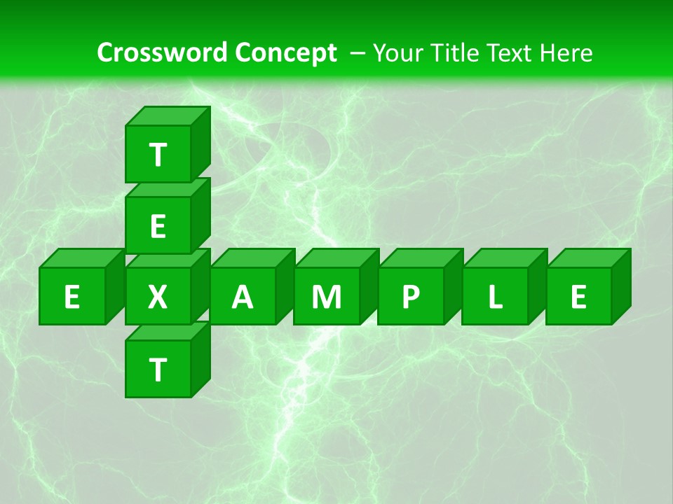 Energy Alien Charge PowerPoint Template