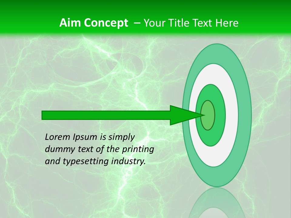 Energy Alien Charge PowerPoint Template