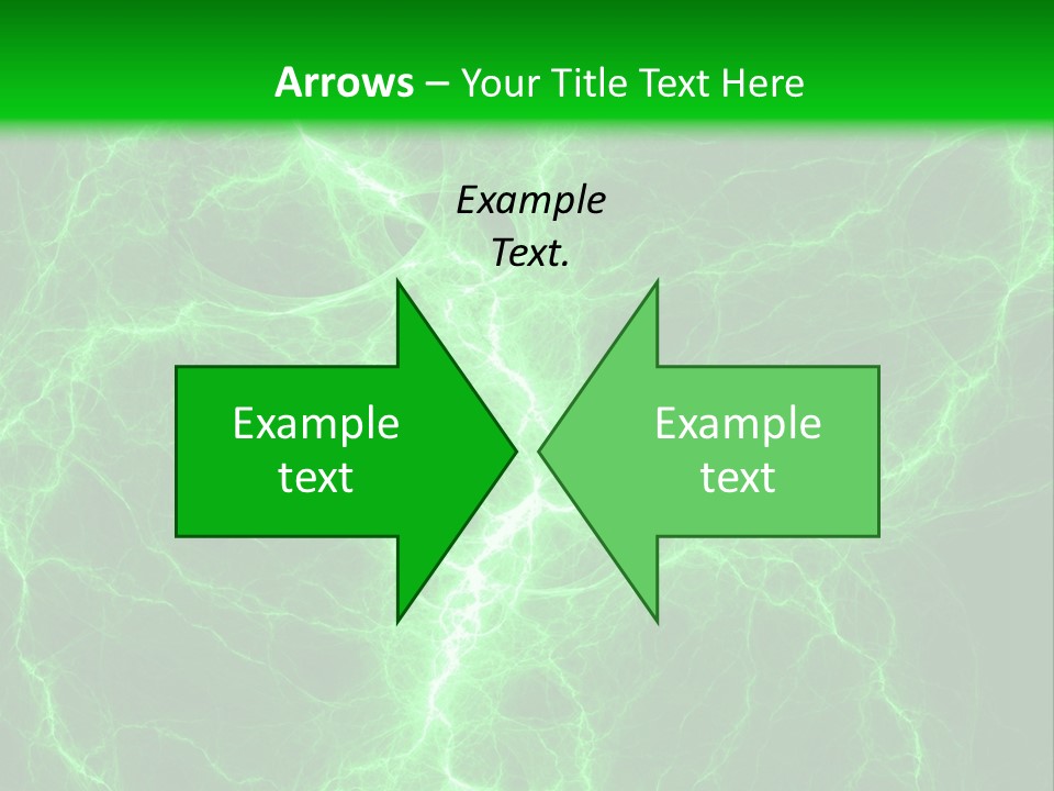 Energy Alien Charge PowerPoint Template