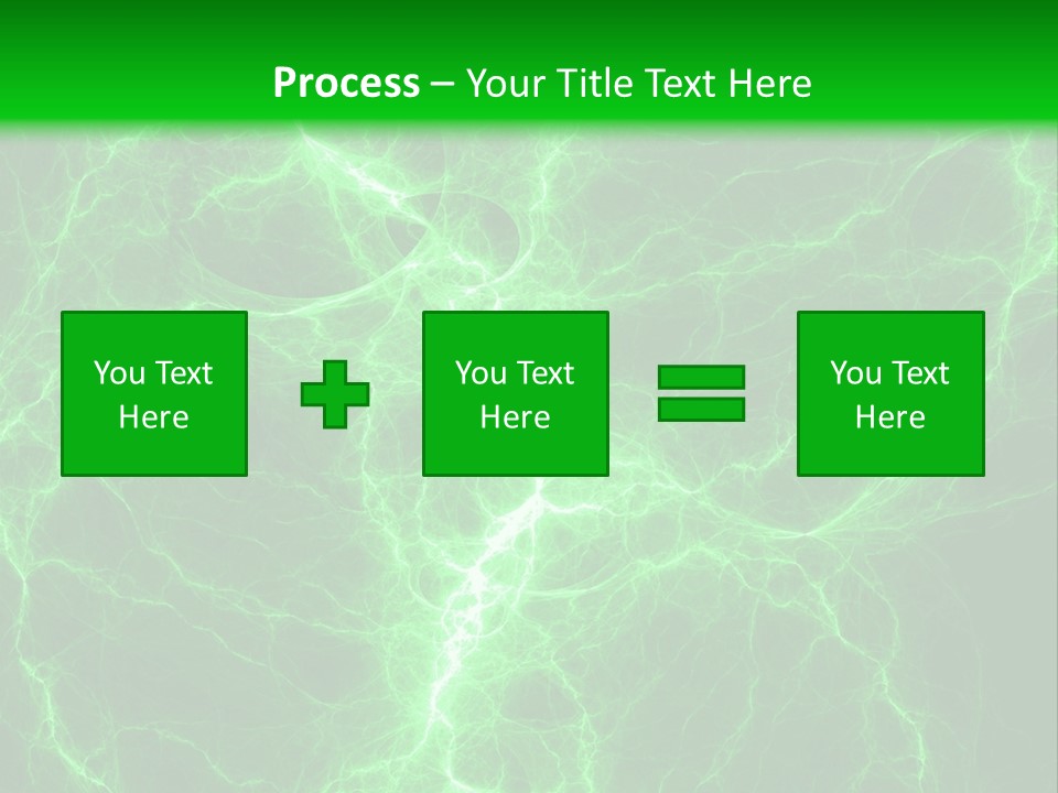 Energy Alien Charge PowerPoint Template