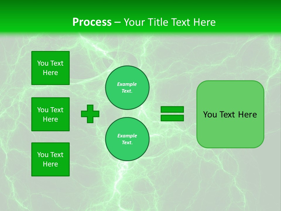 Energy Alien Charge PowerPoint Template