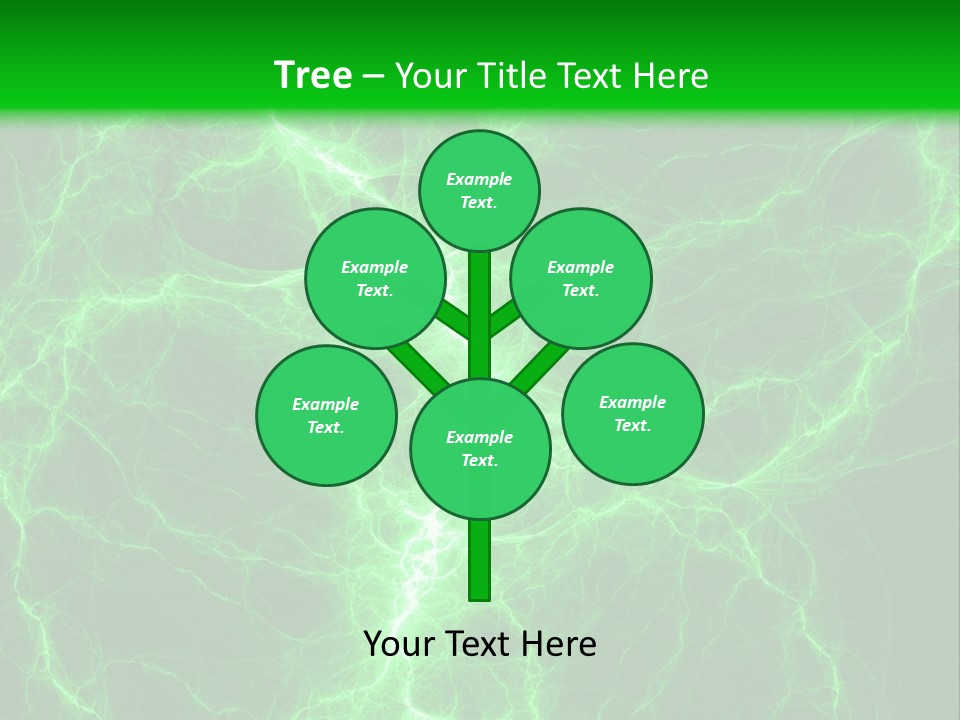 Energy Alien Charge PowerPoint Template