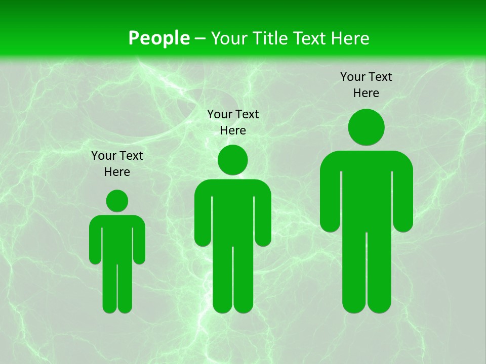 Energy Alien Charge PowerPoint Template