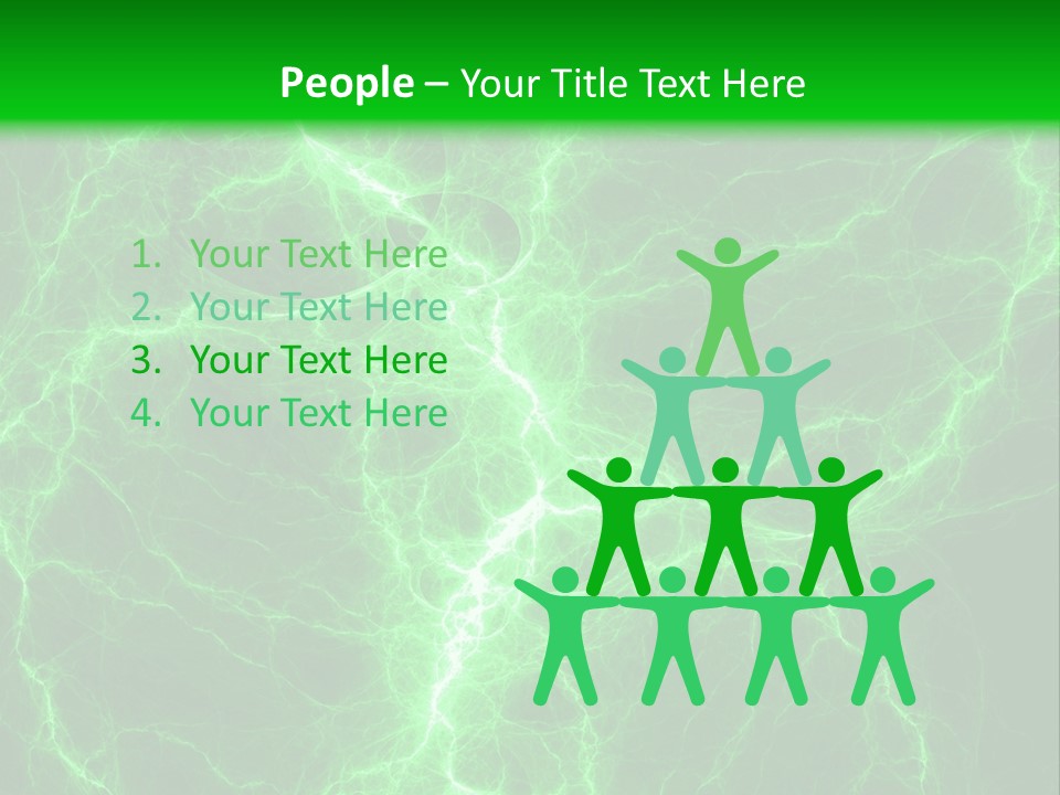Energy Alien Charge PowerPoint Template
