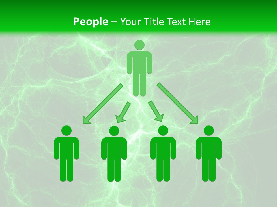 Energy Alien Charge PowerPoint Template