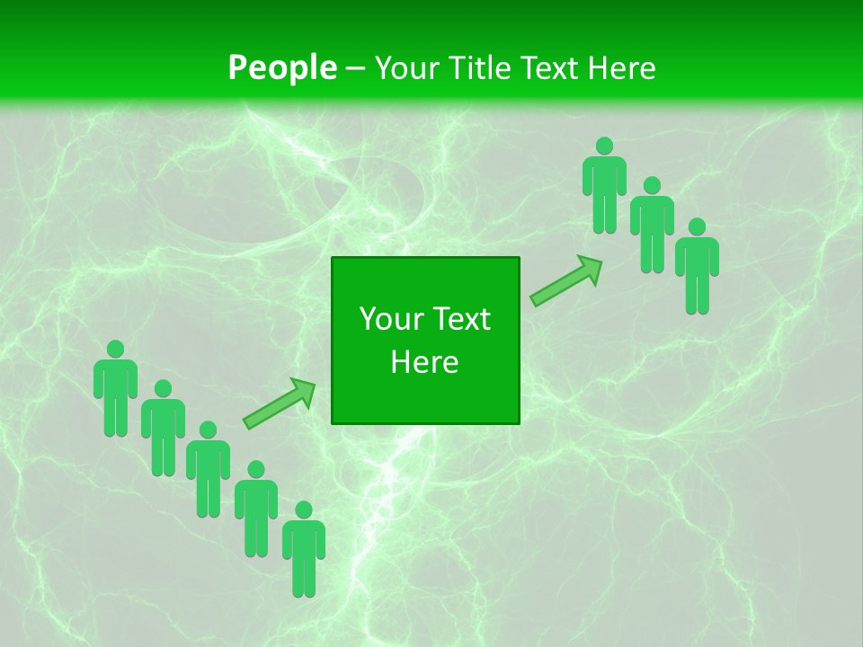 Energy Alien Charge PowerPoint Template