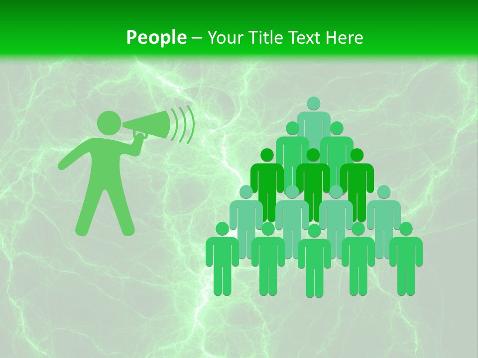 Energy Alien Charge PowerPoint Template