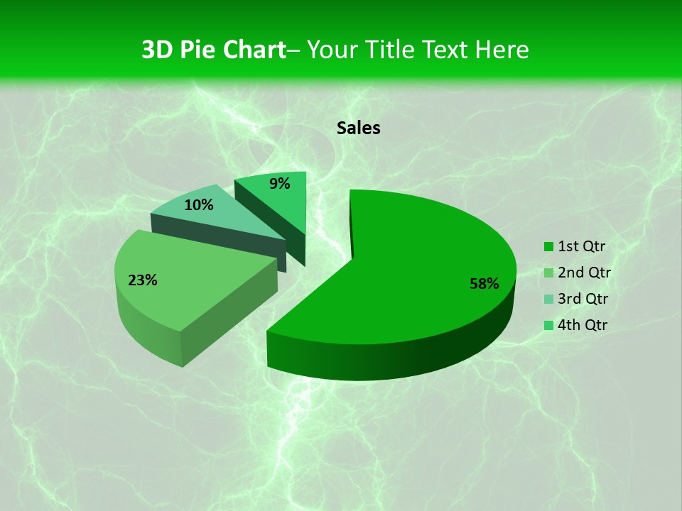 Energy Alien Charge PowerPoint Template