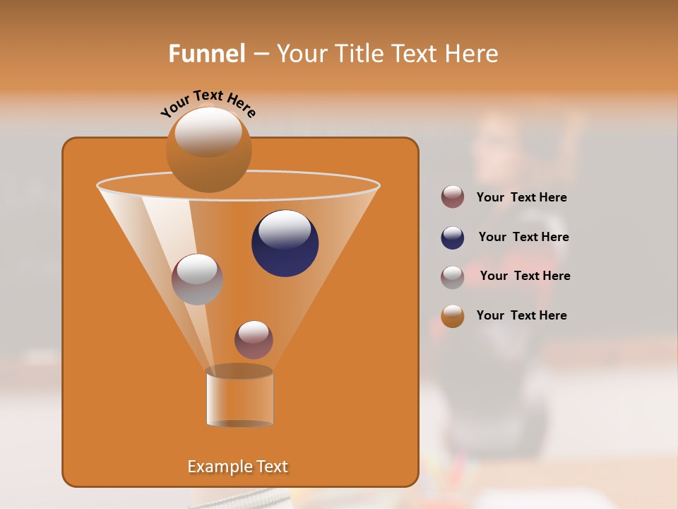 Point Class Hand PowerPoint Template