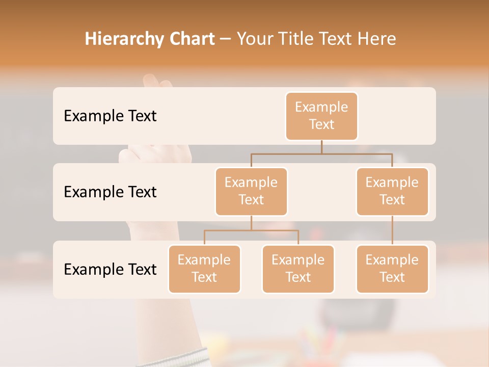 Point Class Hand PowerPoint Template