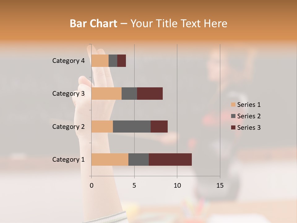 Point Class Hand PowerPoint Template
