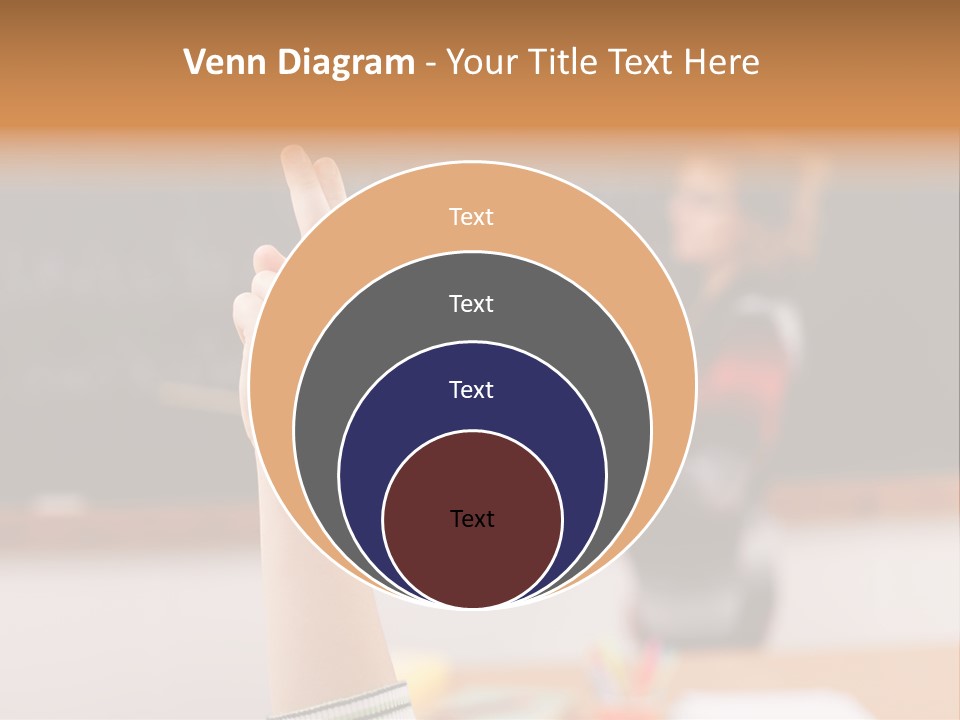 Point Class Hand PowerPoint Template