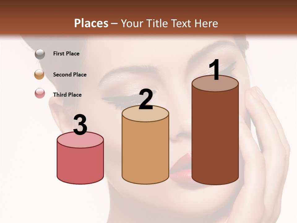 Modern Woman Beautiful PowerPoint Template