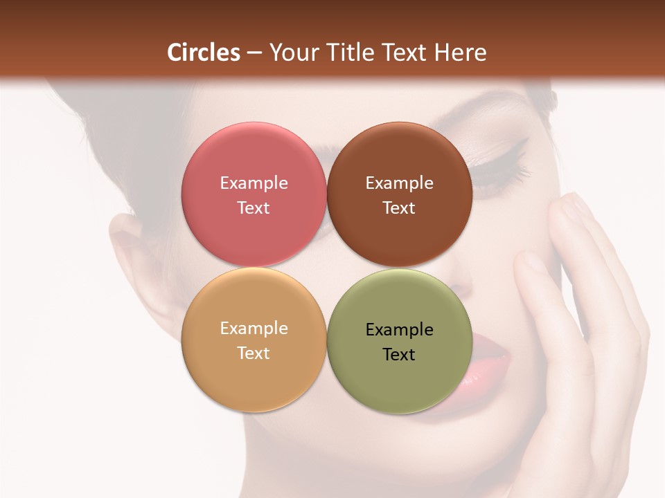 Modern Woman Beautiful PowerPoint Template