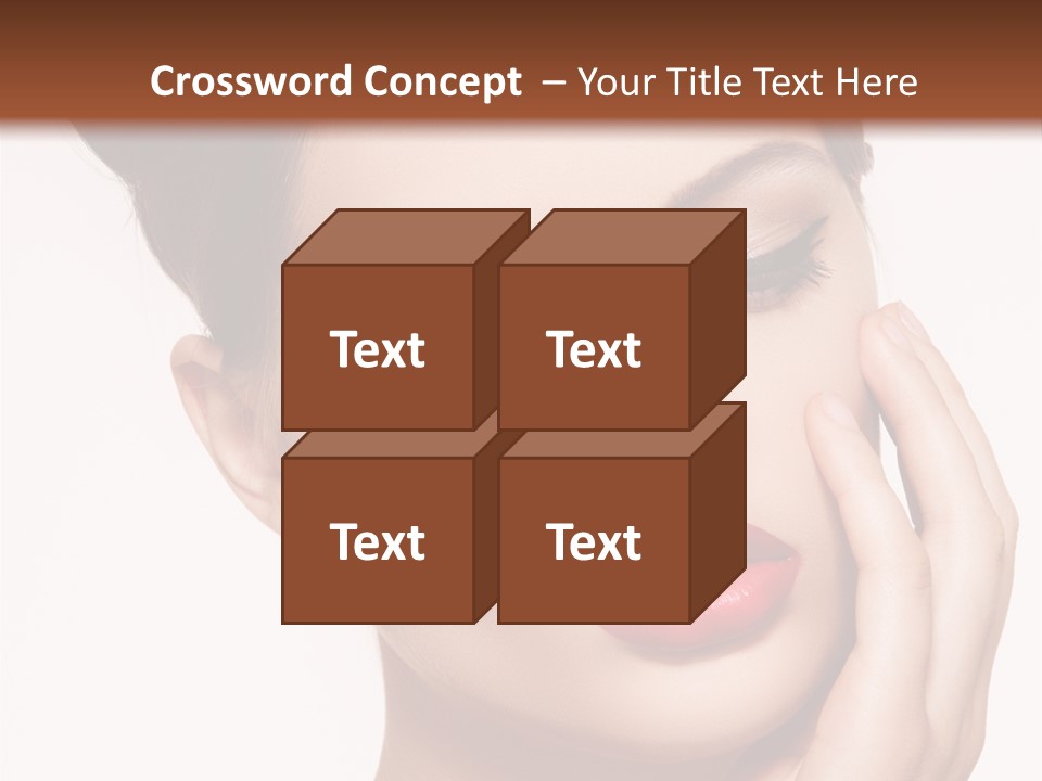 Modern Woman Beautiful PowerPoint Template