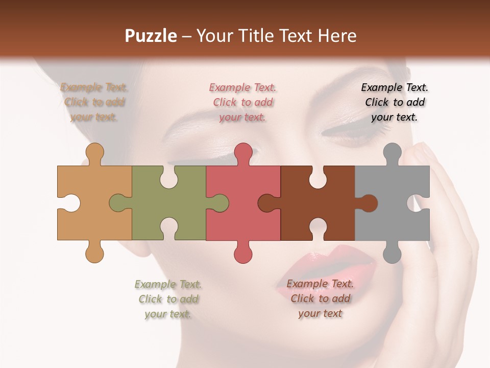 Modern Woman Beautiful PowerPoint Template